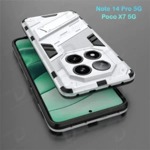 خرید قاب ضد ضربه استند دار Xiaomi Redmi Note 14 Pro 5G-Poco X7 5G مارک LEXOM