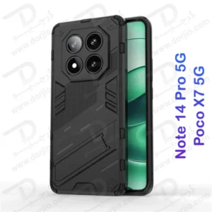 خرید قاب ضد ضربه استند دار Xiaomi Redmi Note 14 Pro 5G-Poco X7 5G مارک LEXOM