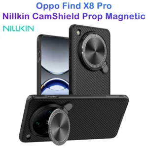 قاب ضد ضربه مگنتی کمرا استند Oppo Find X8 Pro مارک نیلکین مدل Camshield Prop Magnetic