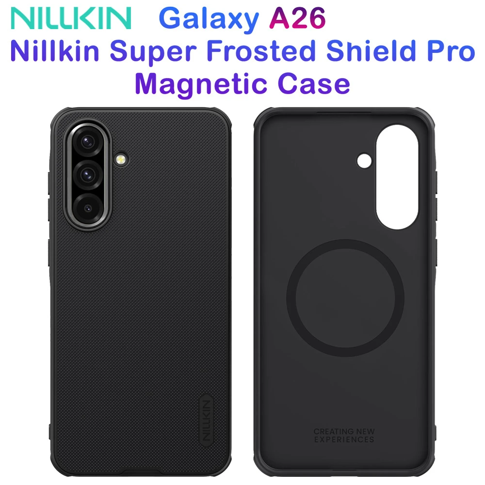 خرید قاب ضد ضربه مگنتی Samsung Galaxy A26 مارک نیلکین مدل Super Frosted Shield Pro Magnetic
