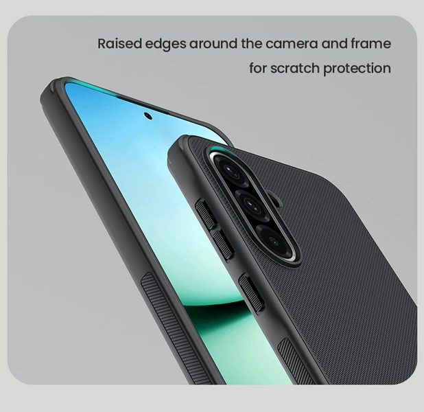 خرید قاب ضد ضربه Samsung Galaxy A56 مارک نیلکین مدل Super Frosted Shield Pro