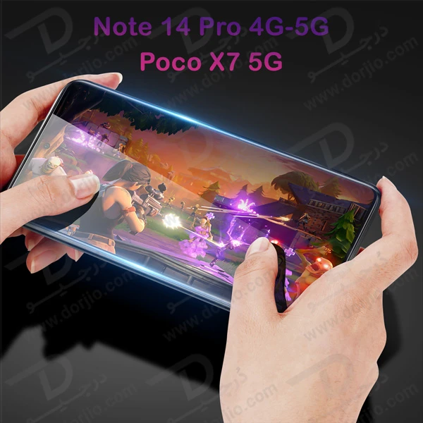 خرید گلس شیشه ای شفاف Xiaomi Redmi Note 14 Pro 5G