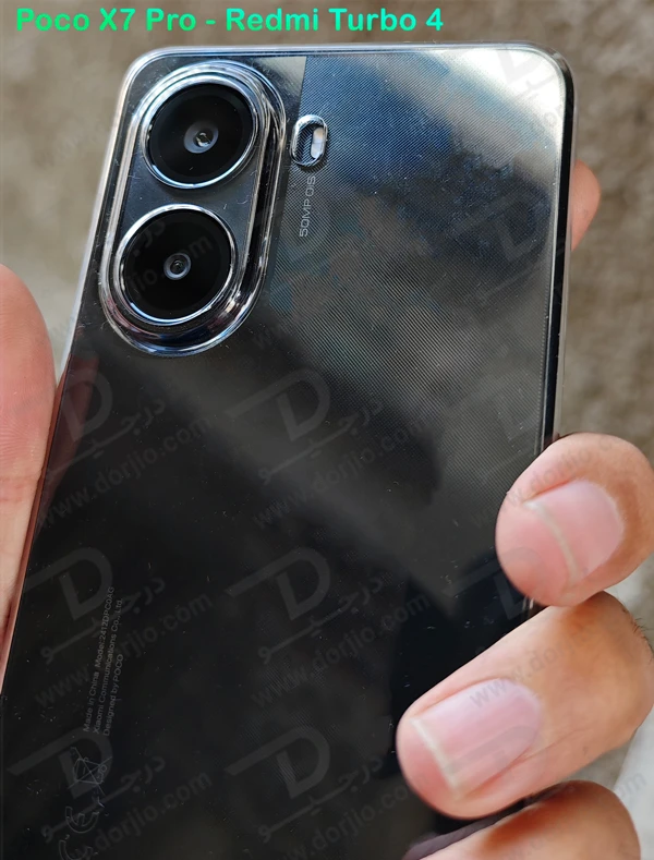 خرید قاب شفاف تمام کریستالی Xiaomi Poco X7 Pro مارک LEXOM