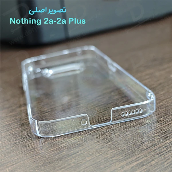 خرید قاب شفاف تمام کریستالی Nothing Phone 2a Plus مارک LEXOM