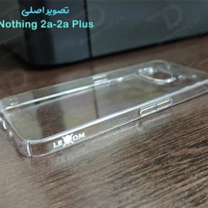 خرید قاب شفاف تمام کریستالی Nothing Phone 2a Plus مارک LEXOM