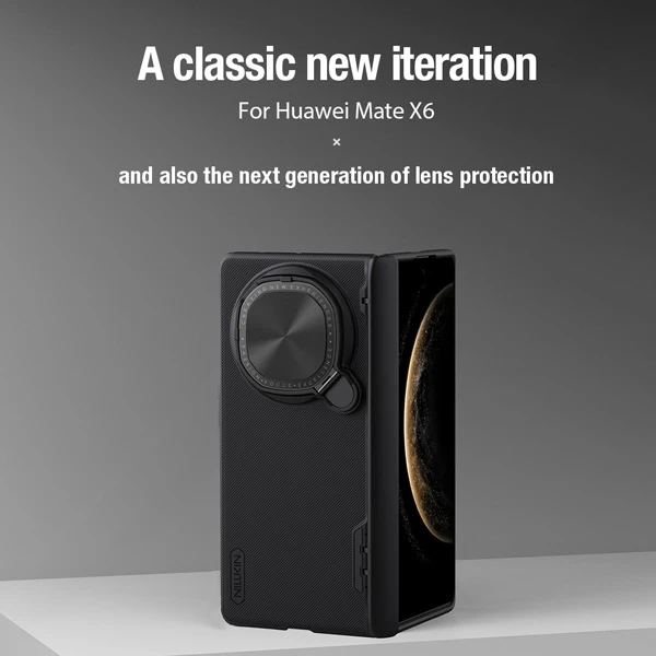 خرید قاب ضد ضربه مگنتی Huawei Mate X6 مارک نیلکین مدل Super Frosted Shield Prop Magnetic