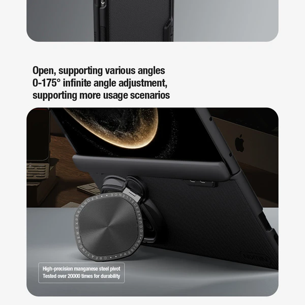 خرید قاب ضد ضربه Huawei Mate X6 مارک نیلکین مدل Super Frosted Shield Pro