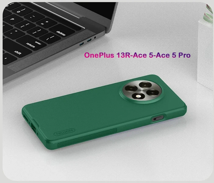خرید قاب ضد ضربه OnePlus 13R مارک نیلکین مدل Super Frosted Shield Pro-درجیو خرید قاب ضد ضربه OnePlus 13R مارک نیلکین مدل Super Frosted Shield Pro-درجیو
