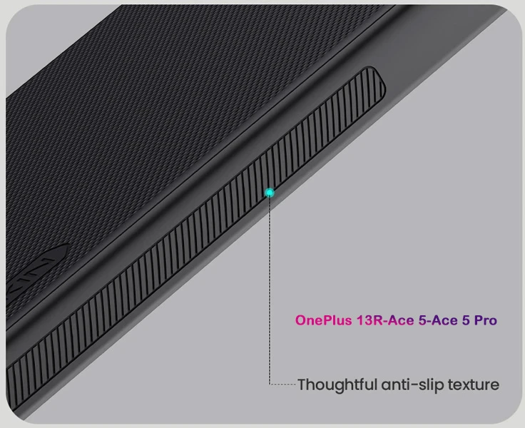 خرید قاب ضد ضربه OnePlus Ace 5 مارک نیلکین مدل Super Frosted Shield Pro