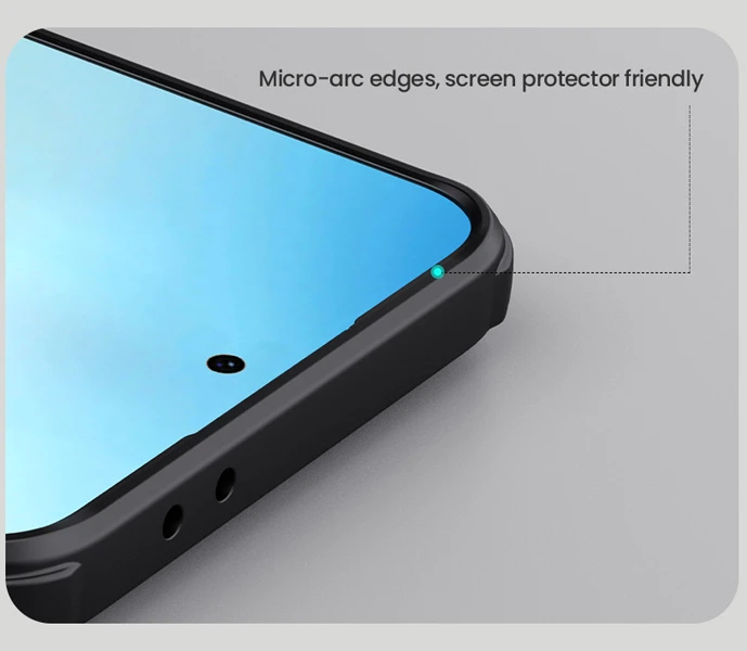 خرید قاب ضد ضربه Samsung Galaxy A36 مارک نیلکین مدل Super Frosted Shield Pro