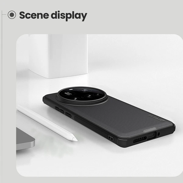 خرید قاب ضد ضربه Xiaomi 15 Ultra مارک نیلکین مدل Super Frosted Shield Pro