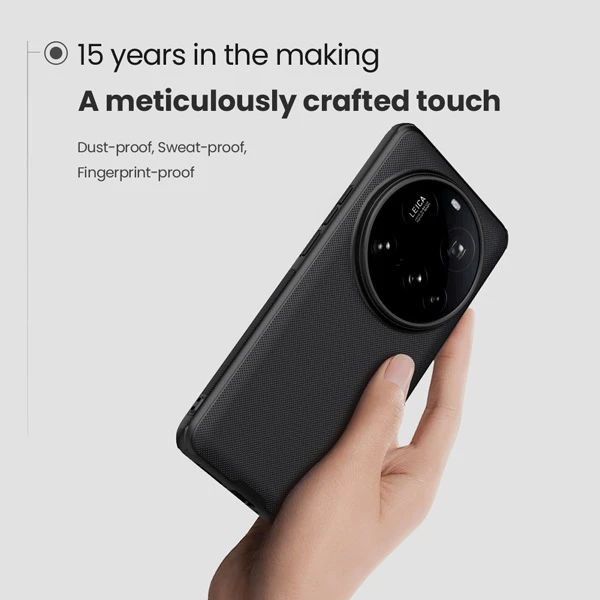 خرید قاب ضد ضربه Xiaomi 15 Ultra مارک نیلکین مدل Super Frosted Shield Pro