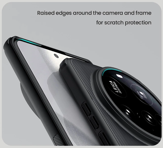 خرید قاب ضد ضربه Xiaomi 15 Ultra مارک نیلکین مدل Super Frosted Shield Pro