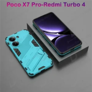 خرید قاب ضد ضربه استند دار Xiaomi Poco X7 Pro-Redmi Turbo 4 مارک LEXOM
