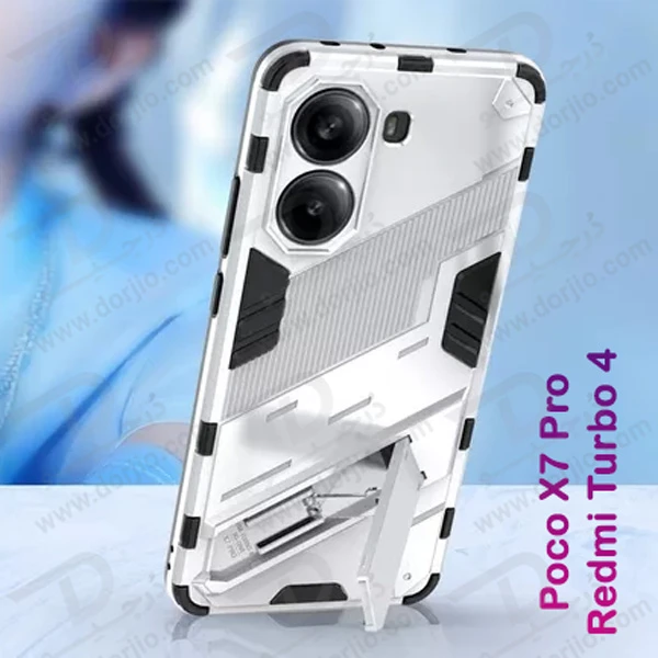 خرید قاب ضد ضربه استند دار Xiaomi Poco X7 Pro-Redmi Turbo 4 مارک LEXOM خرید قاب ضد ضربه استند دار Xiaomi Poco X7 Pro-Redmi Turbo 4 مارک LEXOM