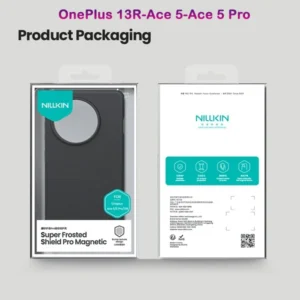 خرید قاب ضد ضربه مگنتی OnePlus Ace 5 مارک نیلکین مدل Super Frosted Shield Pro Magnetic