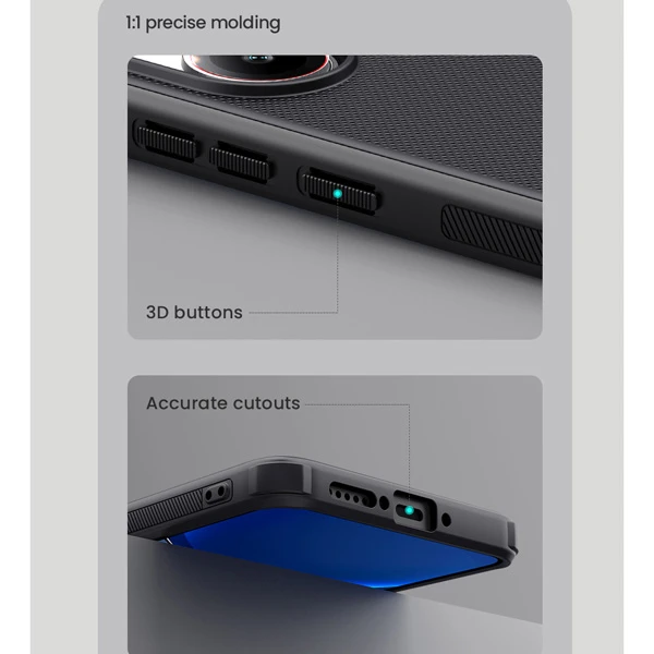 خرید قاب ضد ضربه مگنتی Xiaomi Poco X7 Pro مارک نیلکین مدل Super Frosted Shield Pro Magnetic