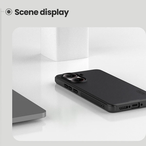 خرید قاب ضد ضربه مگنتی Xiaomi Poco X7 Pro مارک نیلکین مدل Super Frosted Shield Pro Magnetic