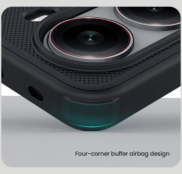 خرید قاب ضد ضربه مگنتی Xiaomi Poco X7 Pro مارک نیلکین مدل Super Frosted Shield Pro Magnetic