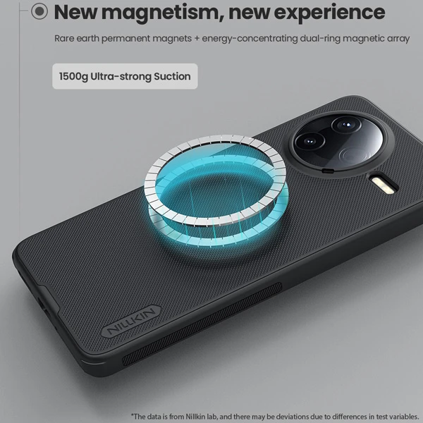 خرید قاب ضد ضربه مگنتی Xiaomi Redmi K80 Pro مارک نیلکین مدل Super Frosted Shield Pro Magnetic