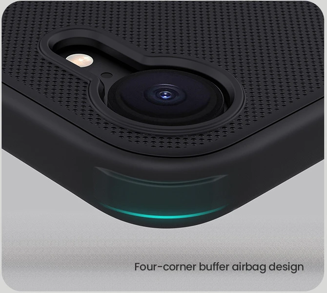 خرید قاب ضد ضربه مگنتی iPhone 16e مارک نیلکین مدل Super Frosted Shield Pro Magnetic