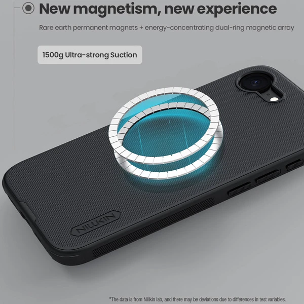 خرید قاب ضد ضربه مگنتی iPhone 16e مارک نیلکین مدل Super Frosted Shield Pro Magnetic خرید قاب ضد ضربه مگنتی iPhone 16e مارک نیلکین مدل Super Frosted Shield Pro Magnetic
