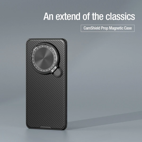 خرید قاب ضد ضربه مگنتی کمرا استند Huawei Mate 70 مارک نیلکین مدل Camshield Prop Magnetic