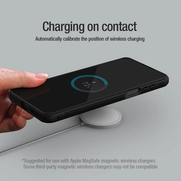 خرید قاب ضد ضربه مگنتی کمرا استند Huawei Mate 70 مارک نیلکین مدل Camshield Prop Magnetic