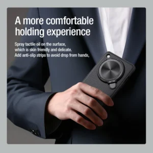 خرید قاب ضد ضربه مگنتی کمرا استند Oppo Find X8 Pro مارک نیلکین مدل Camshield Prop Magnetic