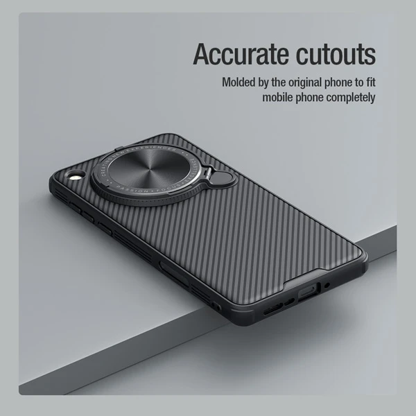 خرید قاب ضد ضربه مگنتی کمرا استند Oppo Find X8 Pro مارک نیلکین مدل Camshield Prop Magnetic