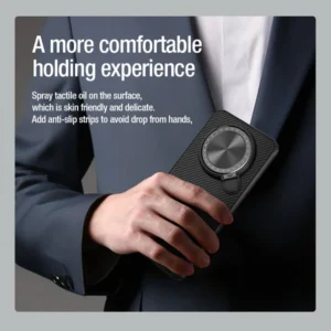 خرید قاب ضد ضربه کمرا استند Huawei Mate 70 Pro Plus مارک نیلکین مدل Camshield Prop