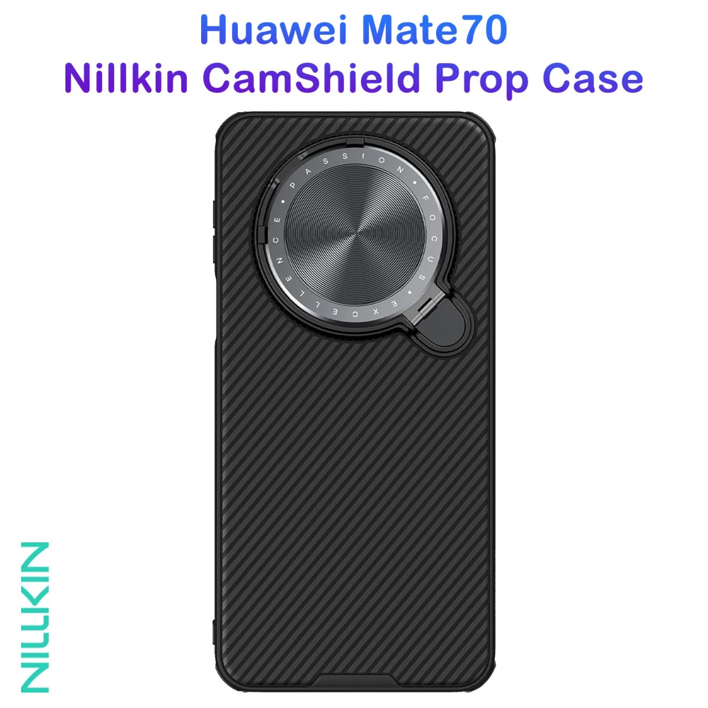 خرید قاب ضد ضربه کمرا استند Huawei Mate 70 مارک نیلکین مدل Camshield Prop