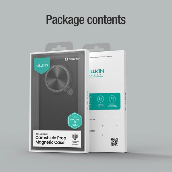 خرید قاب ضد ضربه کمرا استند Oppo Find X8 Pro مارک نیلکین مدل Camshield Prop خرید قاب ضد ضربه کمرا استند Oppo Find X8 Pro مارک نیلکین مدل Camshield Prop