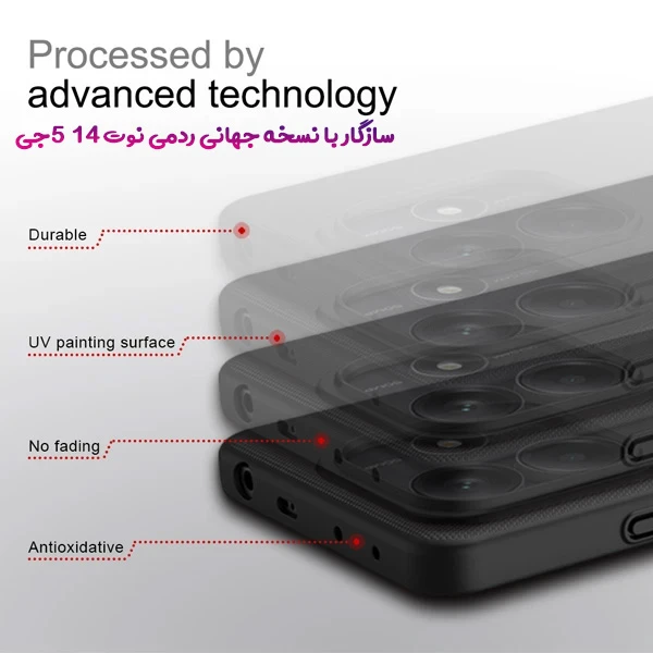 خرید قاب محافظ Xiaomi Redmi Note 14 5G نسخه جهانی مارک نیلکین مدل Super Frosted Shield خرید قاب محافظ Xiaomi Redmi Note 14 5G نسخه جهانی مارک نیلکین مدل Super Frosted Shield