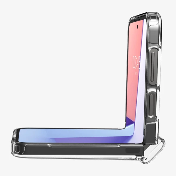 خرید کریستال کاور شفاف Samsung Galaxy Z Flip 6 مارک Spigen خرید کریستال کاور شفاف Samsung Galaxy Z Flip 6 مارک Spigen
