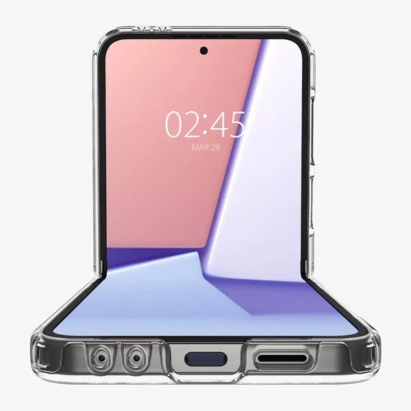 خرید کریستال کاور شفاف Samsung Galaxy Z Flip 6 مارک Spigen خرید کریستال کاور شفاف Samsung Galaxy Z Flip 6 مارک Spigen