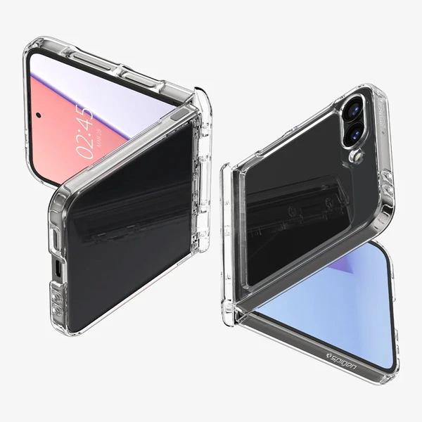 خرید کریستال کاور شفاف Samsung Galaxy Z Flip 6 مارک Spigen خرید کریستال کاور شفاف Samsung Galaxy Z Flip 6 مارک Spigen