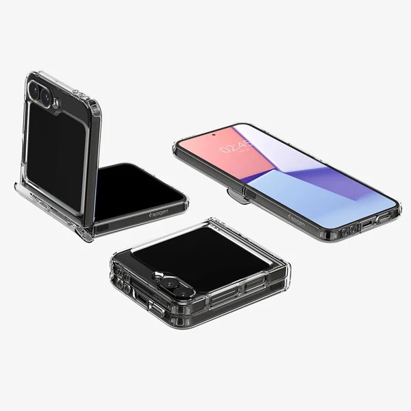 خرید کریستال کاور شفاف Samsung Galaxy Z Flip 6 مارک Spigen خرید کریستال کاور شفاف Samsung Galaxy Z Flip 6 مارک Spigen