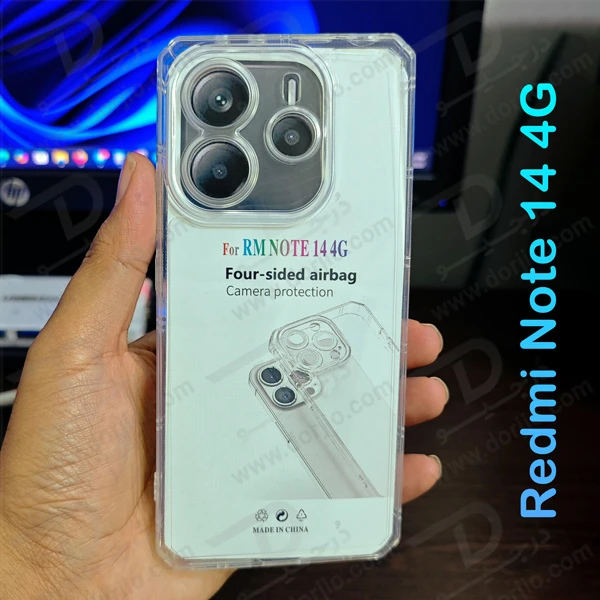 خرید گارد ژله ای شفاف کپسولی Xiaomi Redmi Note 14 4G