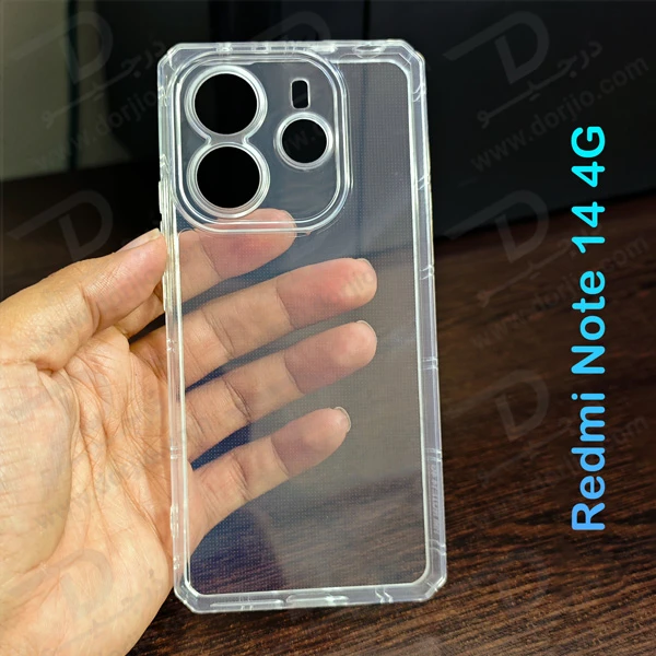 خرید گارد ژله ای شفاف کپسولی Xiaomi Redmi Note 14 4G
