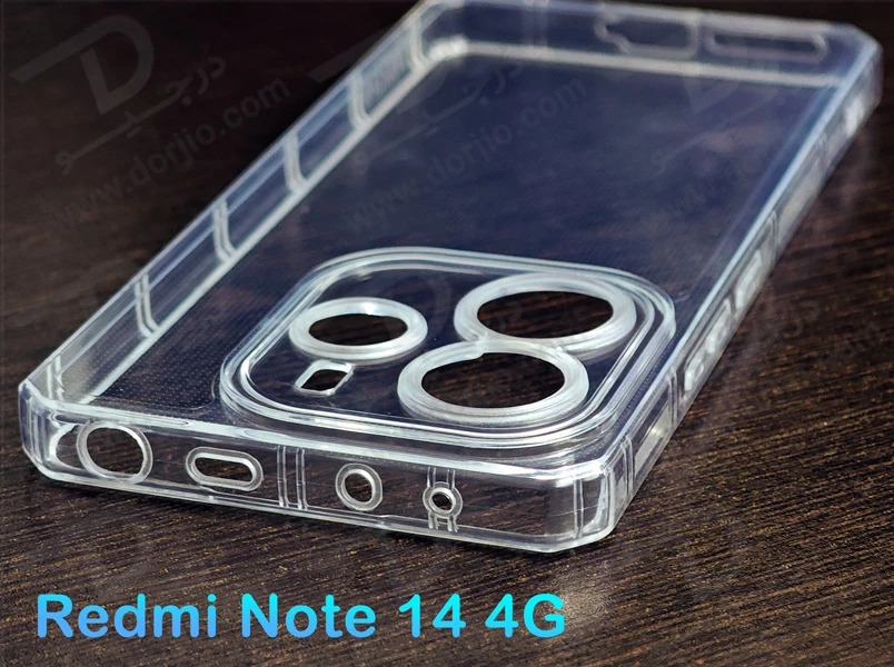 خرید گارد ژله ای شفاف کپسولی Xiaomi Redmi Note 14 4G