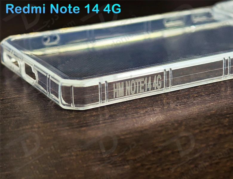 خرید گارد ژله ای شفاف کپسولی Xiaomi Redmi Note 14 4G