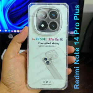 خرید گارد ژله ای شفاف کپسولی Xiaomi Redmi Note 14 Pro Plus