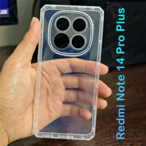 خرید گارد ژله ای شفاف کپسولی Xiaomi Redmi Note 14 Pro Plus
