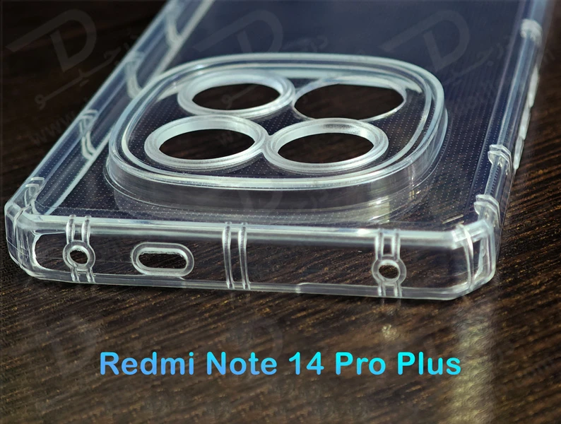 خرید گارد ژله ای شفاف کپسولی Xiaomi Redmi Note 14 Pro Plus