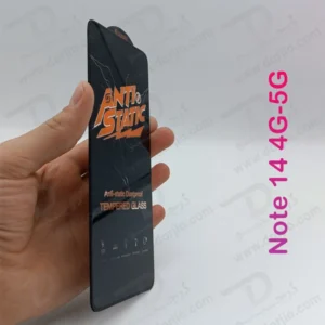 خرید گلس شفاف شیشه ای Xiaomi Redmi Note 14 مارک Kizashi