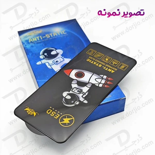 خرید گلس شیشه ای iPhone 16 Plus مدل ESD Space Man خرید گلس شیشه ای iPhone 16 Plus مدل ESD Space Man