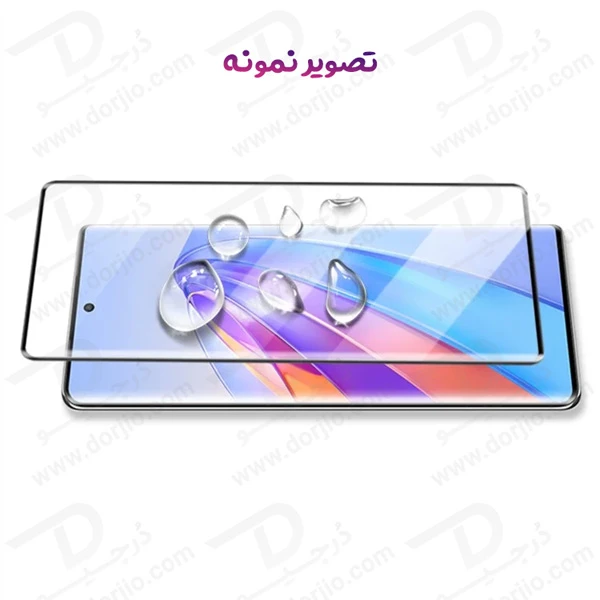  خرید گلس فول چسب Edge تمام صفحه Honor80 مارک KUSA