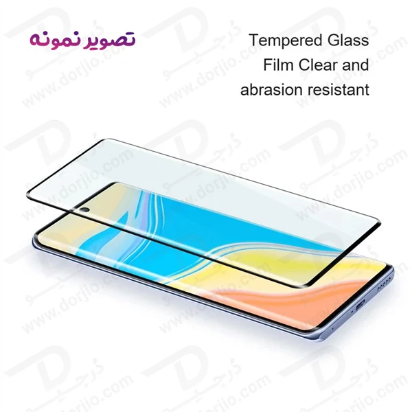  خرید گلس فول چسب Edge تمام صفحه Honor 90 مارک KUSA