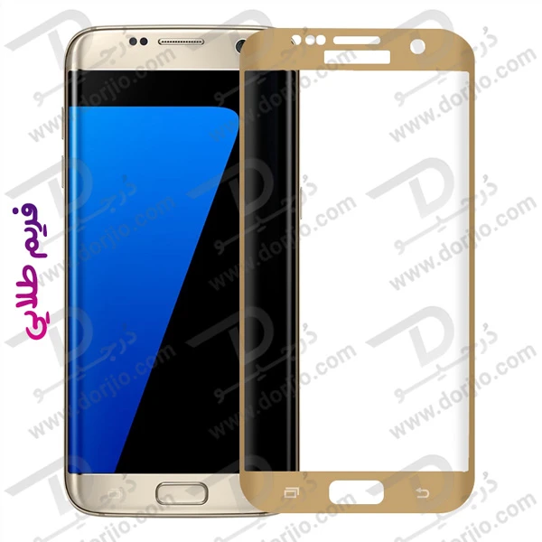 خرید گلس فول چسب Edge تمام صفحه Samsung Galaxy S7 Edge مارک KUSA